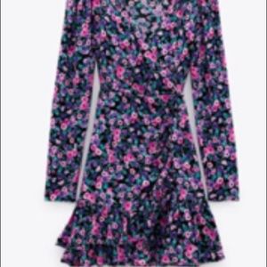 🌸Zara mini floral dress
